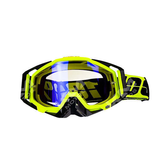 GAFAS PARA CASCO CROSS HS2 PLUS VERDE - KMMOTOSHN