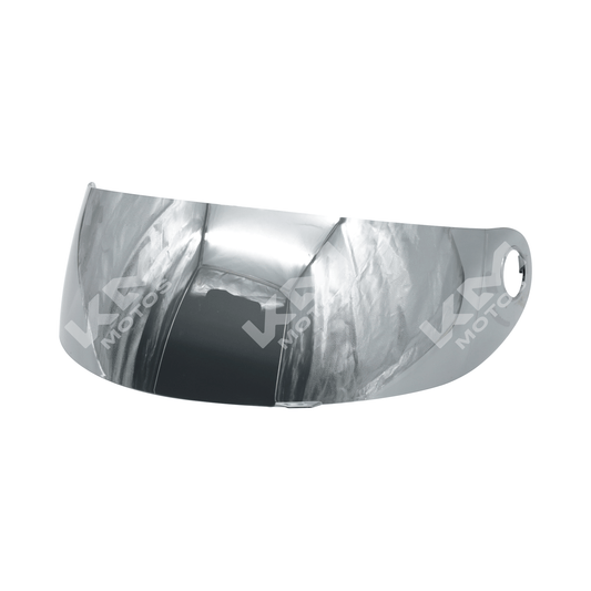 Visera Para Casco Cerrrado HS2 WLT108 Cromado - KMMOTOSHN