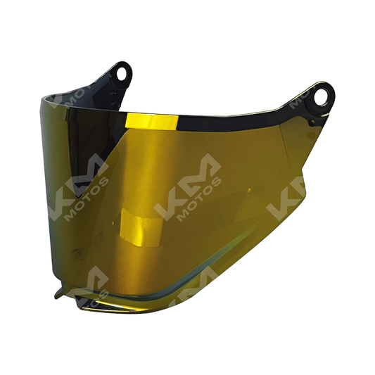 Visera Para Casco Cross HS2 WLT129 Dorado - KMMOTOSHN